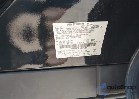 2012 Ford Taurus Sel из США, поврежденный, VIN 1FAHP2EW3CG124286